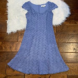 Badgley Mischka Collection Blue Dress Size 6